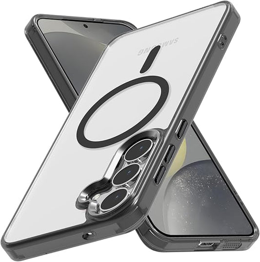 For Samsung Galaxy A15 MagSafe Clear Case-Black Edge