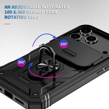 For iPhone 17 Pro Shockproof Case with Camera Lens Protections