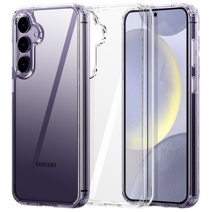 For Samsung Galaxy S24 Plus Clear Shockproof  Protective Case