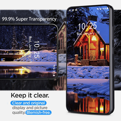 For Samsung Galaxy S23 FE Full Cover Tempered Glass Screen Protector 2-Pack
