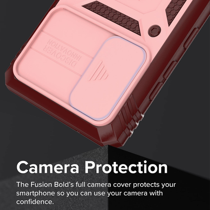 For Samsung Galaxy S24 FE Shockproof Case-Pink/Red