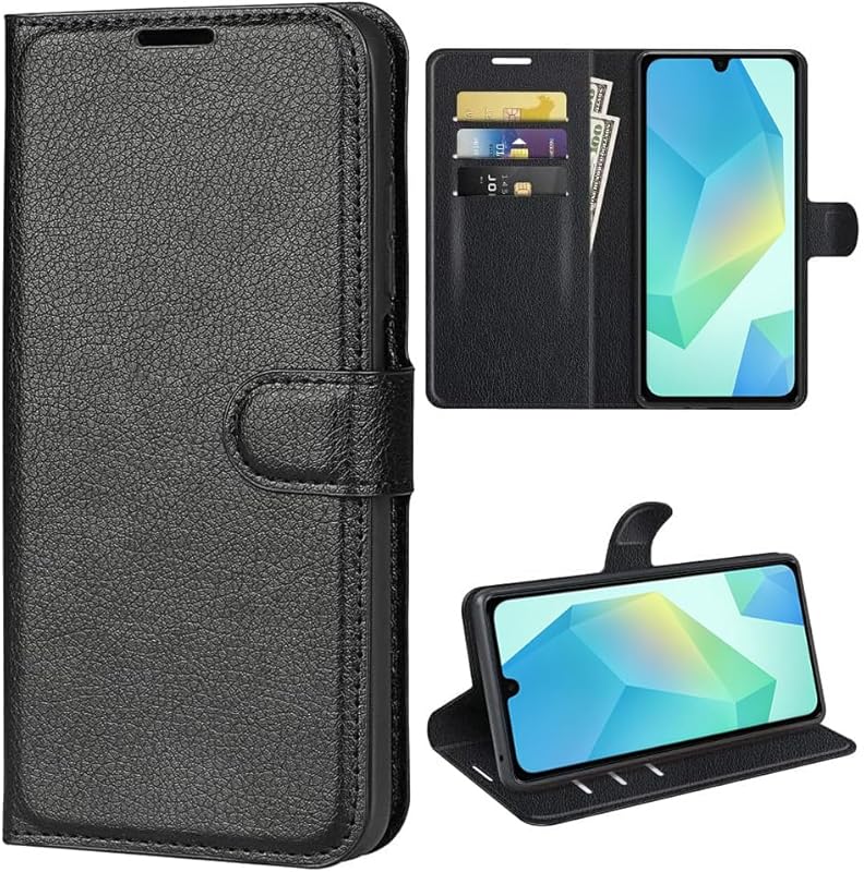 Protective PU Leather Wallet Case Cover for Samsung Galaxy A26