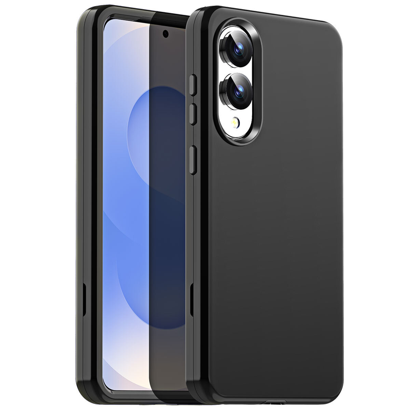 For Samsung Galaxy S23 Ultra Shockproof Heavy Duty Case -Black