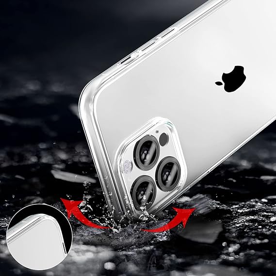 Clear Slim Case For iPhone 15 Plus Shockproof