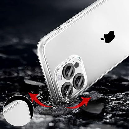 Clear Slim Case For iPhone 15 Plus Shockproof