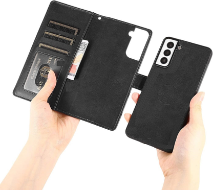 For Samsung Galaxy A56 A36 A26 A16 A21 A15 A35 A55 A70 A71 A73 5G 2 in 1  Leather Magnet Flip Cover