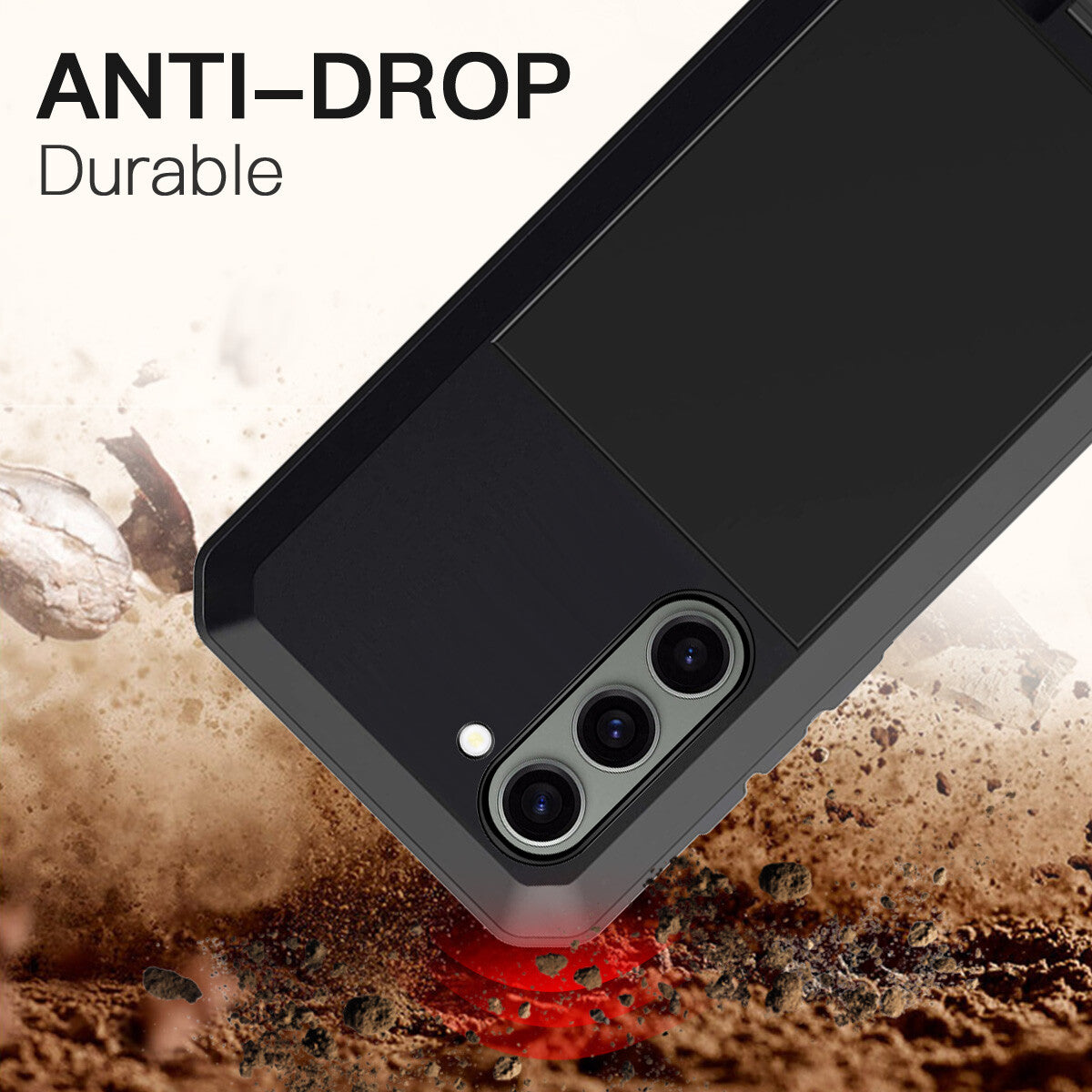 For Samsung Galaxy S21 Plus Case Heavy Duty Metal Cover