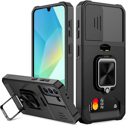 Shockproof Tough Case For Samsung Galaxy A36 Case with Card holder