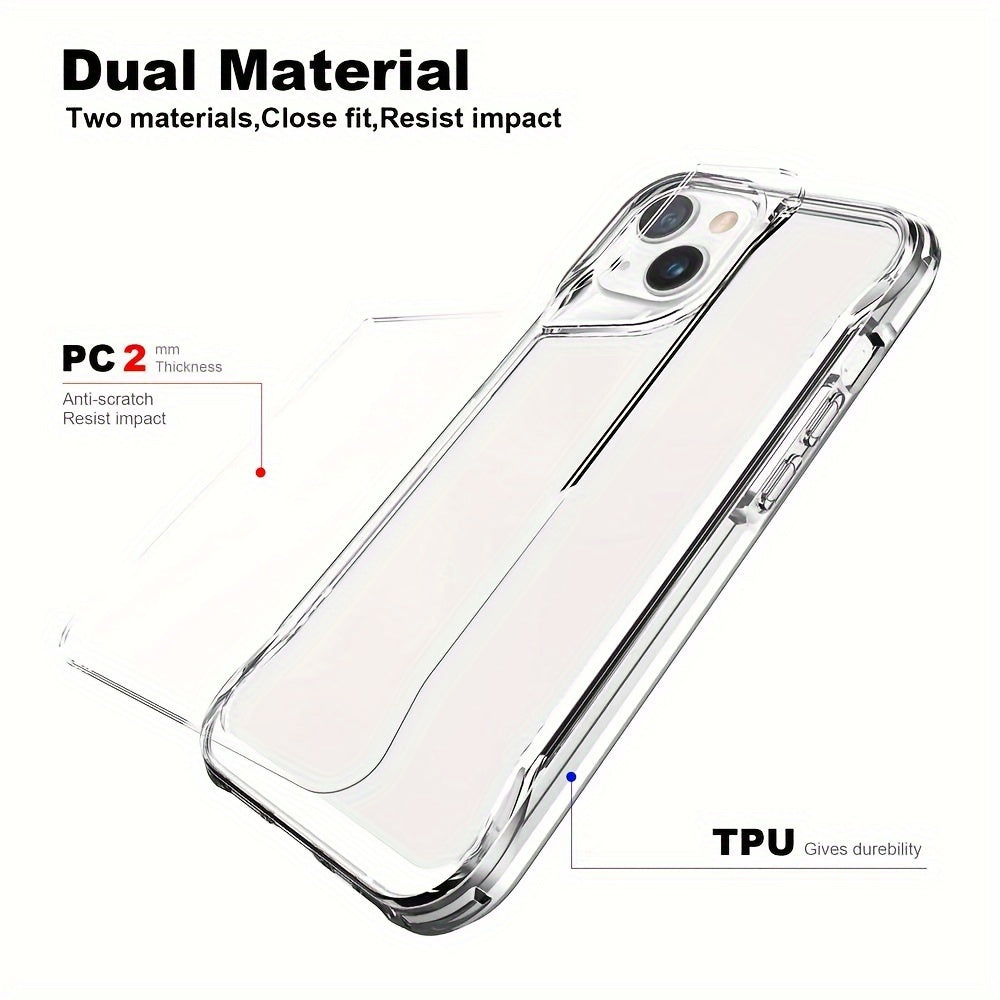 Crystal Clear Shockproof Drop Protection Phone Case For Iphone 14