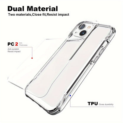 Crystal Clear Shockproof Drop Protection Phone Case For Iphone 14