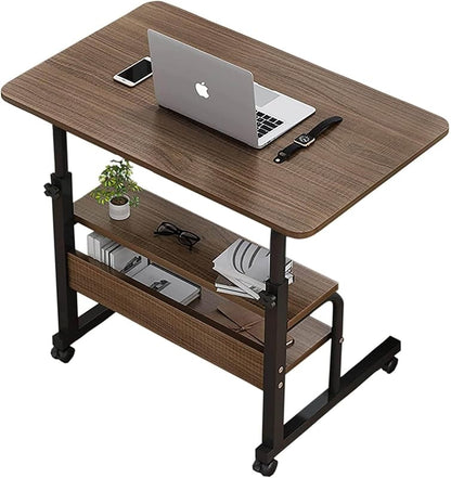 Universal Adjustable Height Mobile Computer Desk