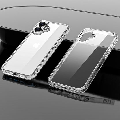 For iPhone 16 Clear Ultra Slim Case