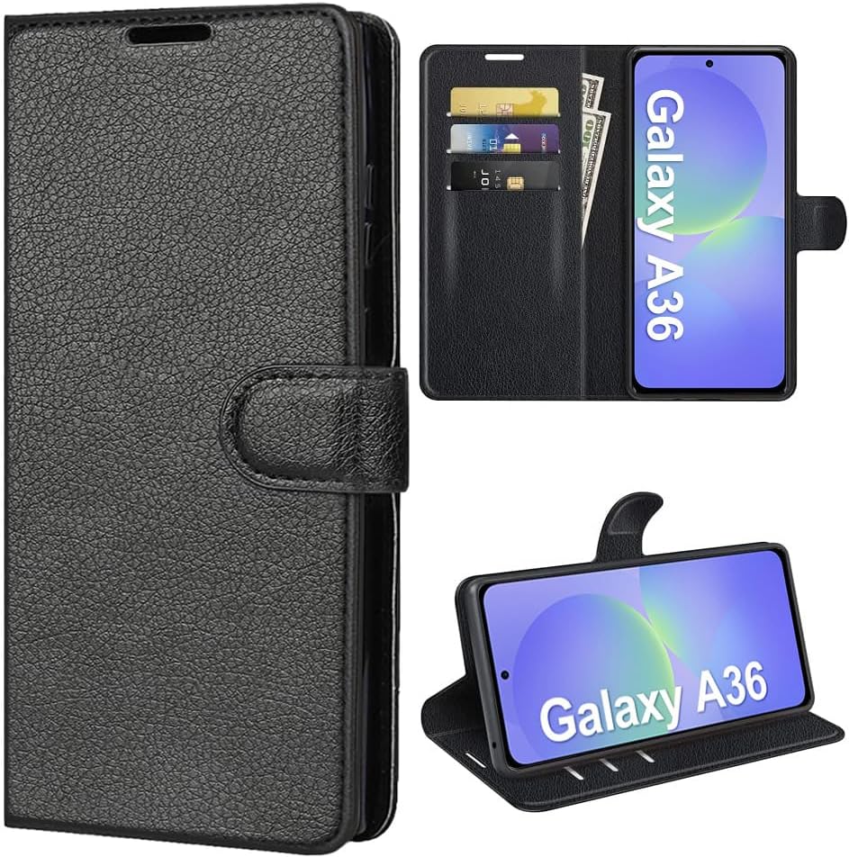 Protective PU Leather Wallet Case Cover for Samsung Galaxy A26