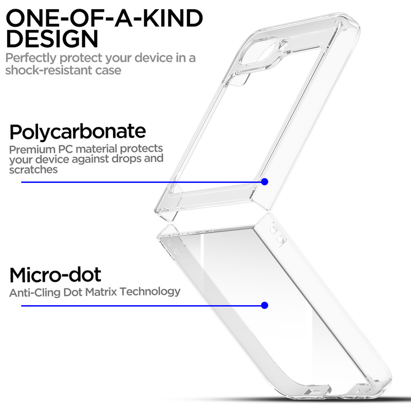 For Samsung Galaxy Z Flip 6 Clear Slim Phone Case