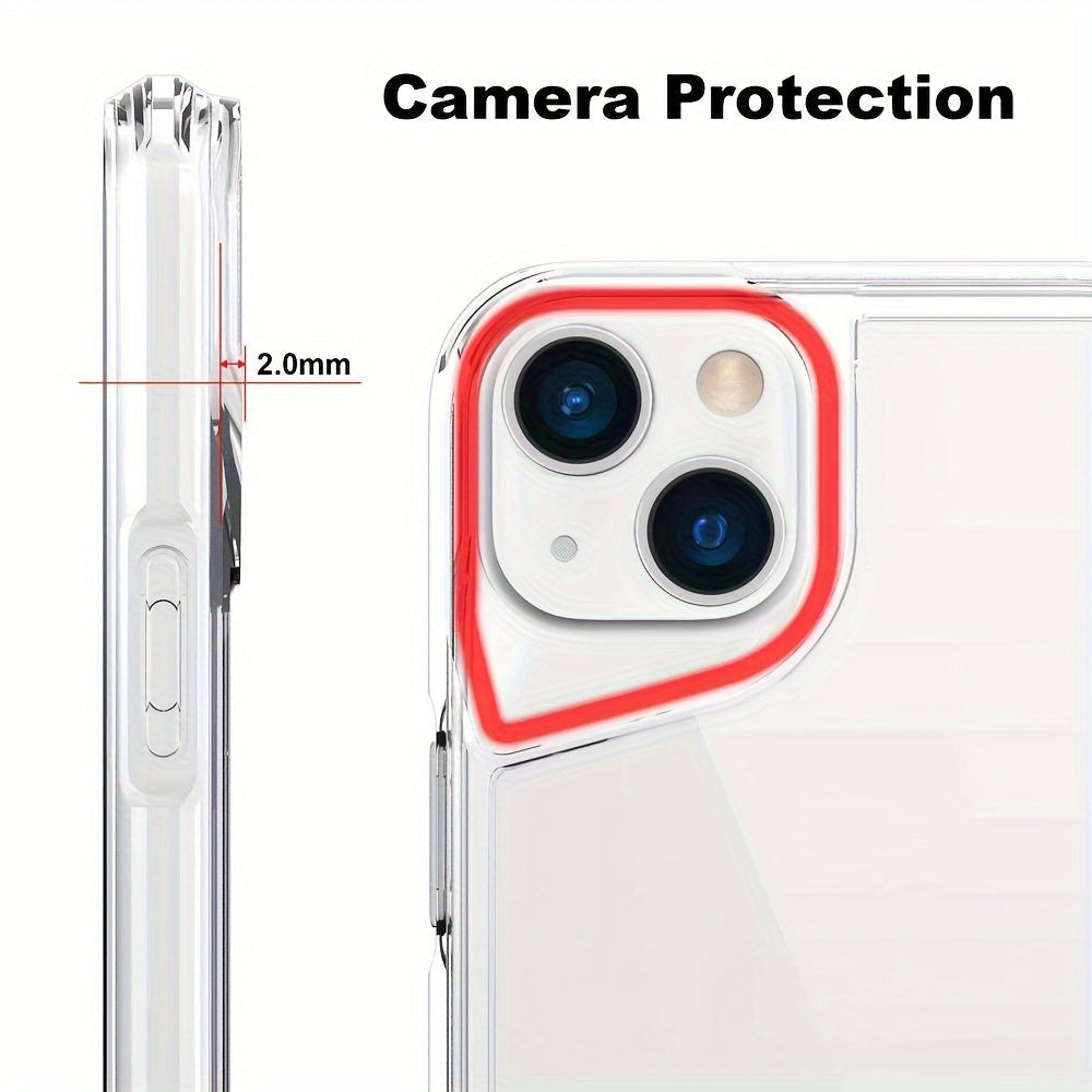 Crystal Clear Shockproof Drop Protection Phone Case For Iphone 14