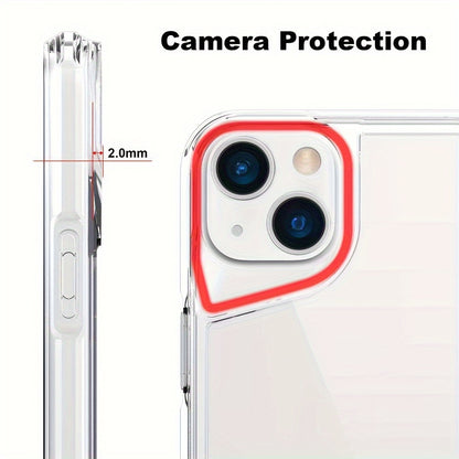 Crystal Clear Shockproof Drop Protection Phone Case For Iphone 14