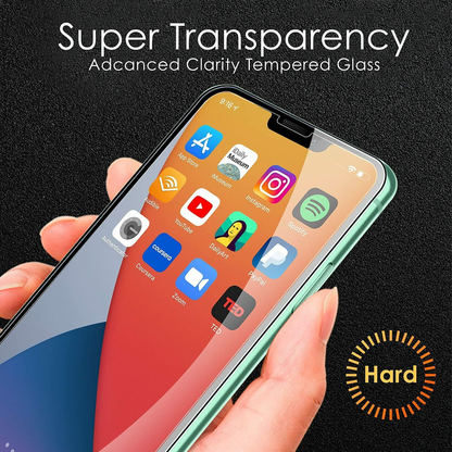 3 PACK Tempered Glass Screen Protector for Apple iPhone 13 Pro