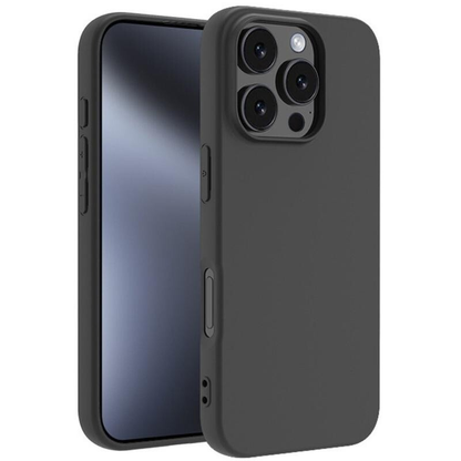 Black Slim Protective TPU Case For iPhone 15 Pro