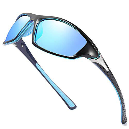 Polarized Sunglasses Mens New Style Driving Sport glasses blue colour