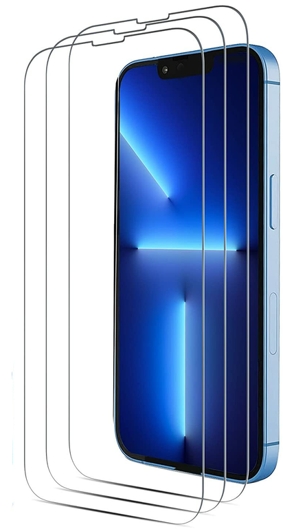 3 PACK Tempered Glass Screen Protector for Apple iPhone 15 Pro