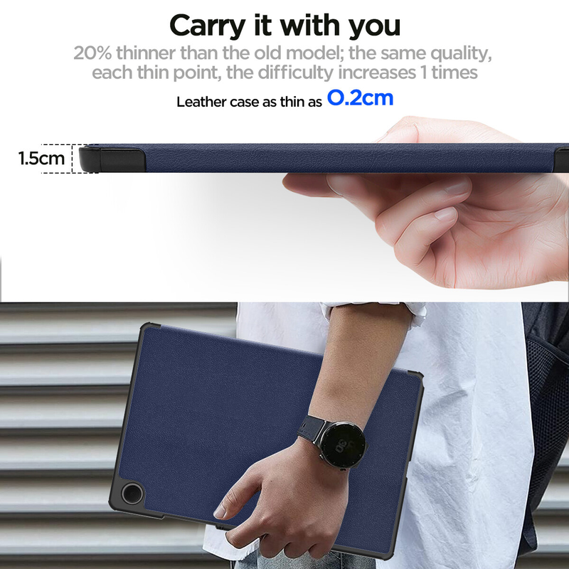 For Samsung Galaxy Tab A9  Tablet Case Folio Smart Case Cover