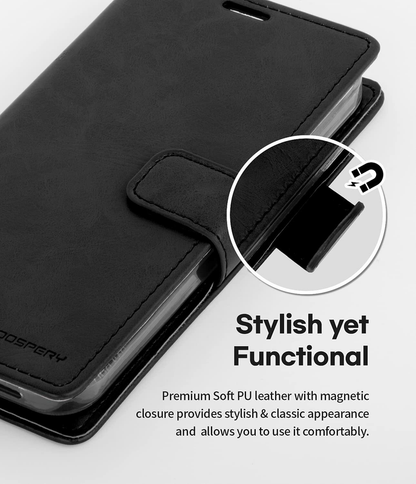 Flip Wallet Case for iPhone Air -Black
