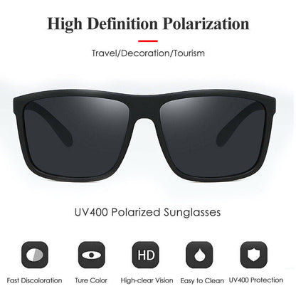 Classic Men Polarised Sunglasses TAC Mirror Anti-Glare