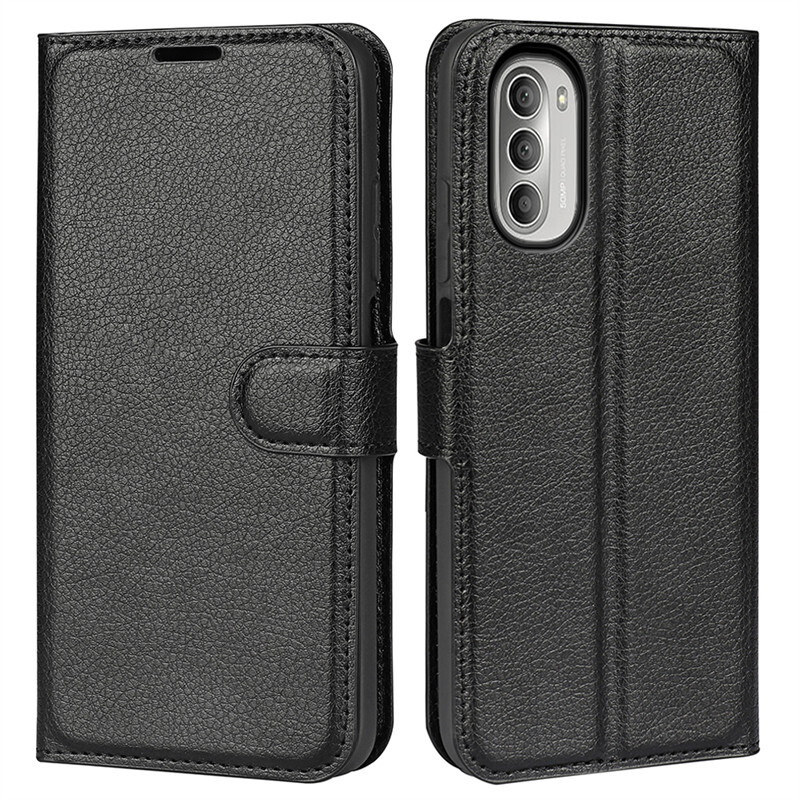 For Moto G24 Leather Wallet Flip Phone Case