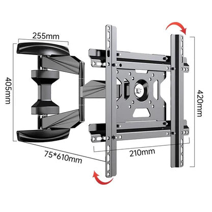 Universal Rotating TV Wall Mount for 26-65 inch TVs