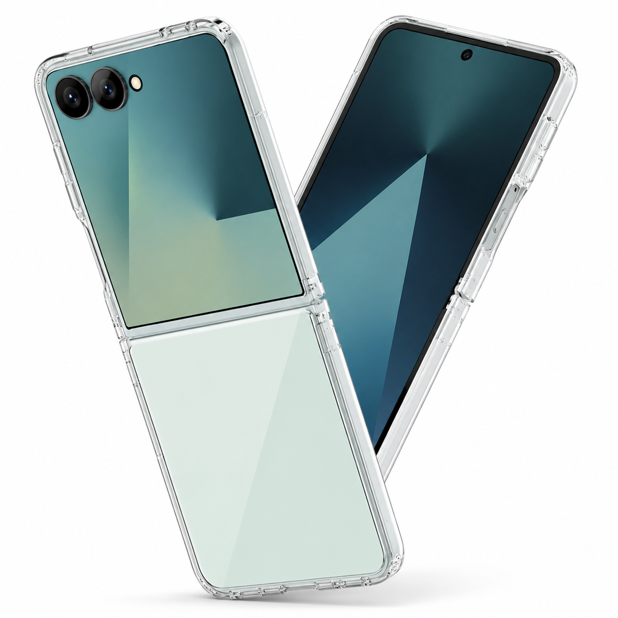 For Samsung Galaxy Z Flip 8 Clear Slim Phone Case