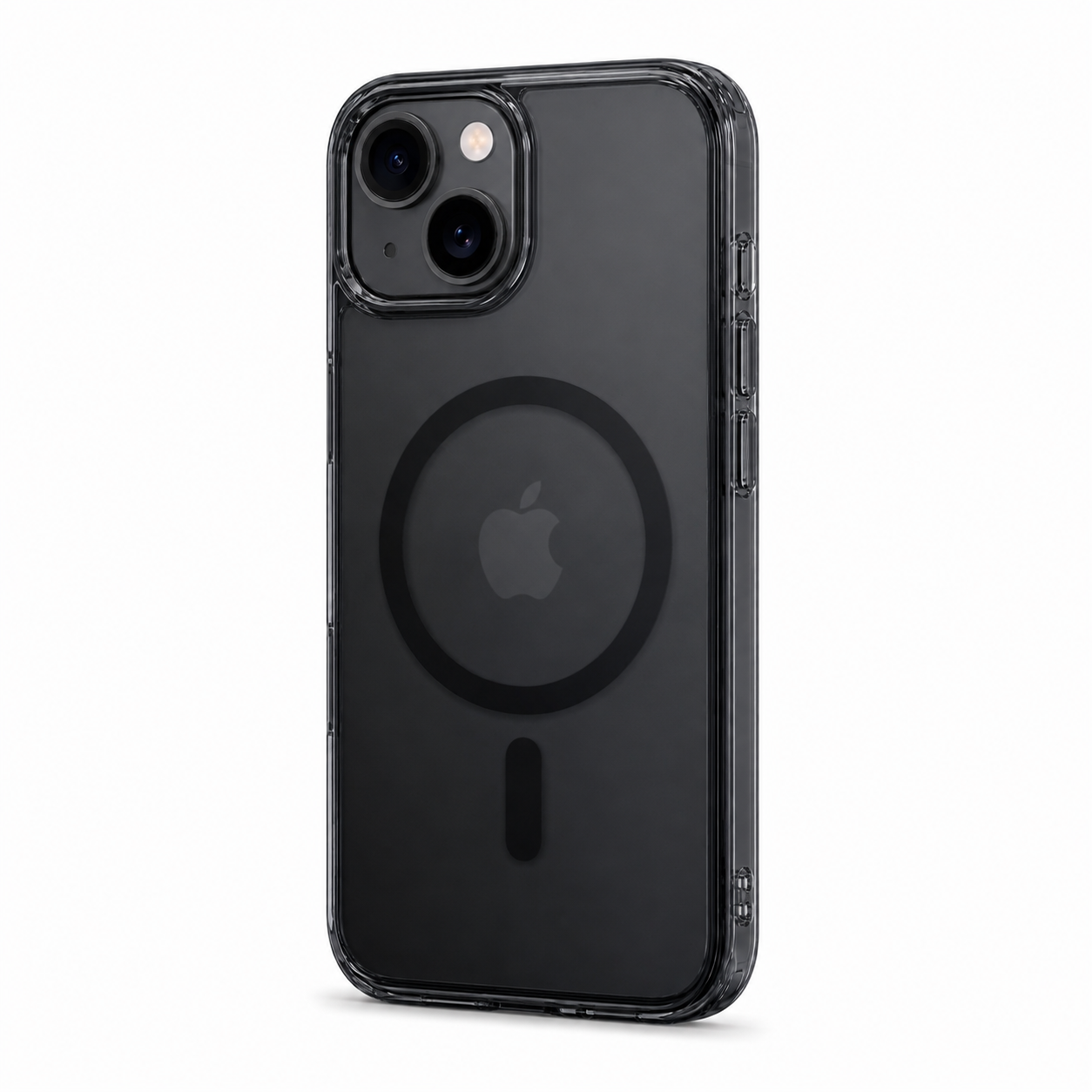 For iPhone 14 Magsafe Case – Black Clear Shockproof Cover