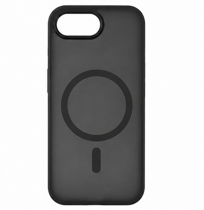 For iPhone 16e MagSafe Matte Frosted Shockproof Case – Slim Protective Cover – Black