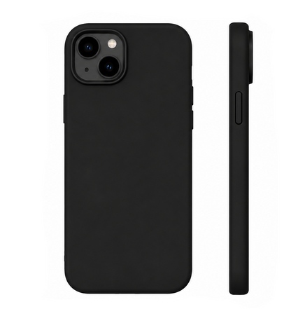 For iPhone 13 Silicone Case – Premium Shockproof Matte Finish,Black
