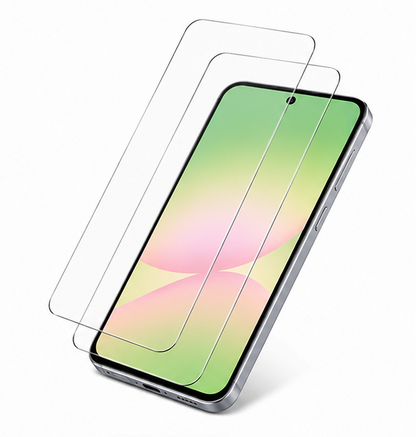 For Samsung Galaxy A54 Tempered Glass Screen Protector [2 Pack] – 9H Hardness, HD Clear, Bubble Free, Scratch Resistant, Case Friendly