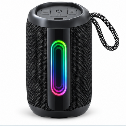 Portable Bluetooth Speaker with LED Lights