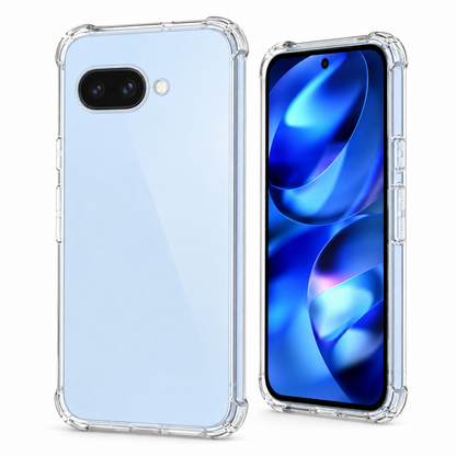 For Google Pixel 10a Clear Case – Shockproof Protective Cover