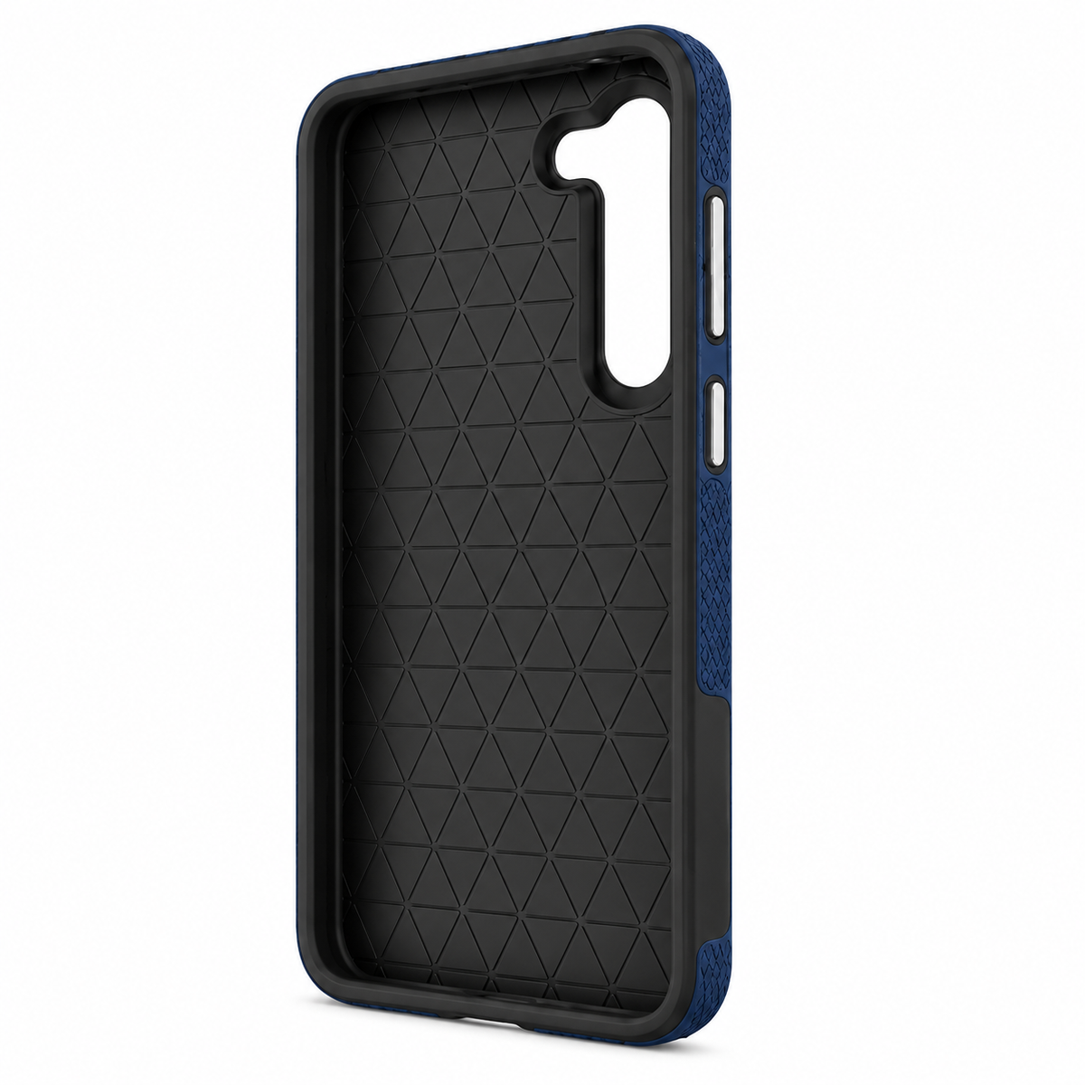 For Samsung Galaxy S25 FE Case – Navy Blue Dual-Layer Shockproof Protective Cover