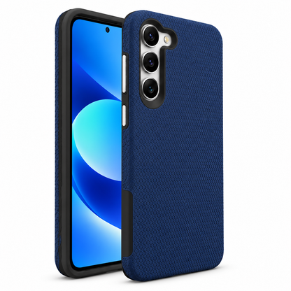 For Samsung Galaxy S25 FE Case – Navy Blue Dual-Layer Shockproof Protective Cover