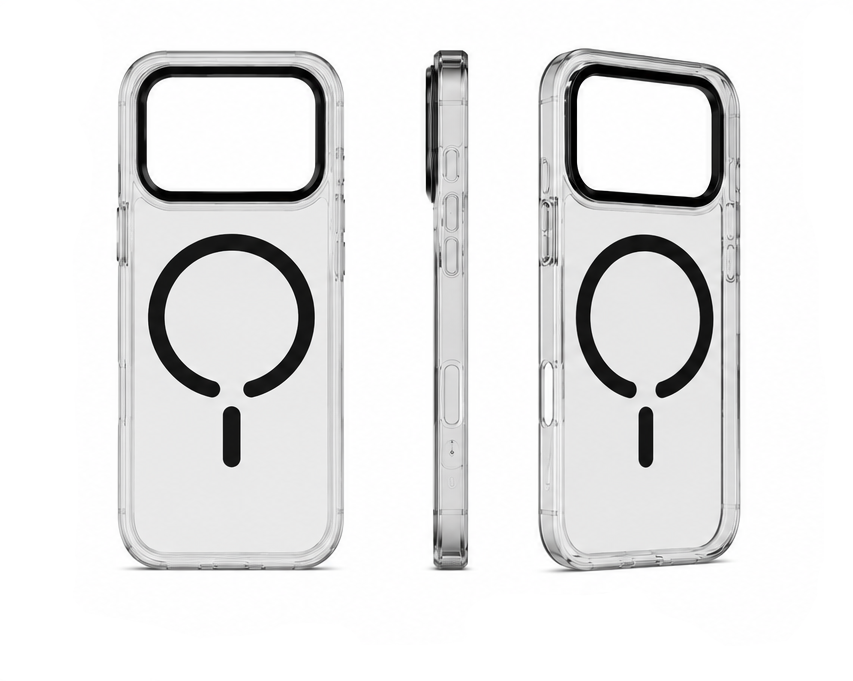 For iPhone 17 Pro MagSafe Case – Clear Protective Cover
