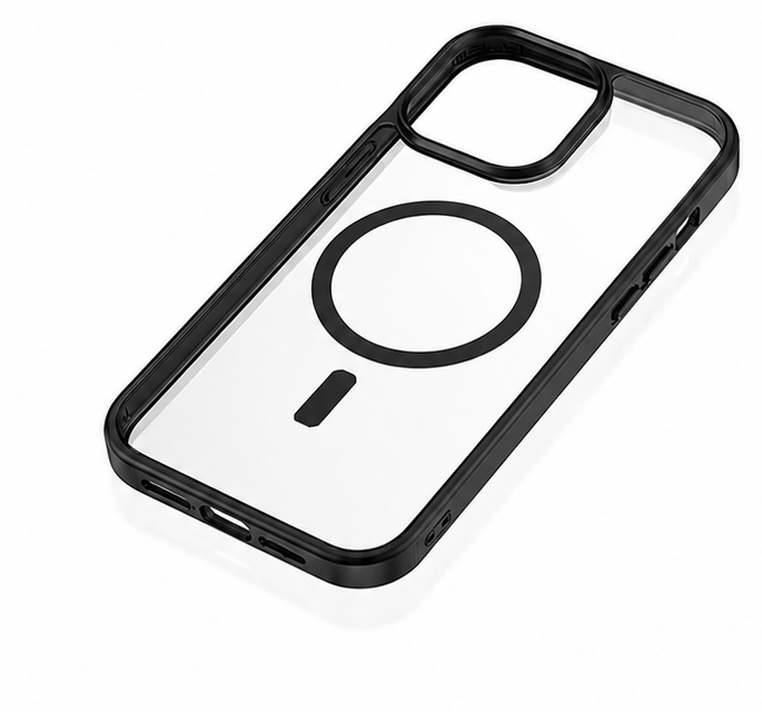 For iPhone 13 Pro Magsafe Clear Case – Shockproof MagSafe Compatible Protective Cover