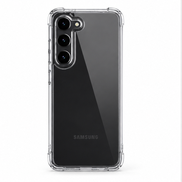 For Samsung Galaxy S24 Clear Shockproof Case – Crystal Transparent Protective Cover