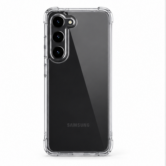For Samsung Galaxy S25 FE Clear Shockproof Case – Crystal Transparent Protective Cover