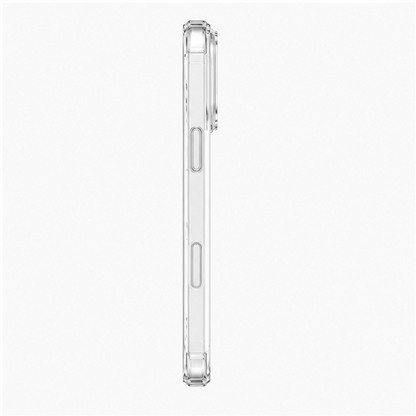 For iPhone 16 Pro Max Crystal Clear Shockproof Case + 1 X Tempered Glass Screen Protector