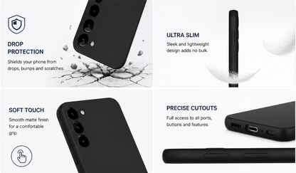 For Samsung Galaxy S25 FE Case, Silicone Cover