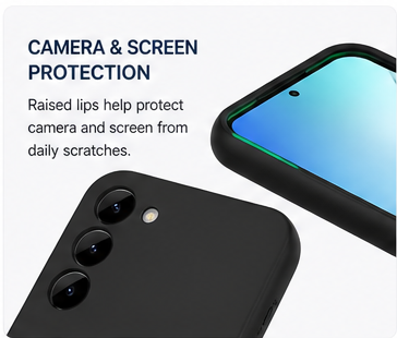 For Samsung Galaxy S25 FE Case, Silicone Cover