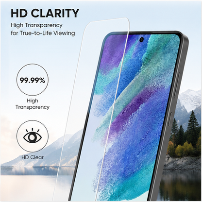 2X Tough Tempered Glass Screen Protector for Samsung Galaxy S24 FE 5G