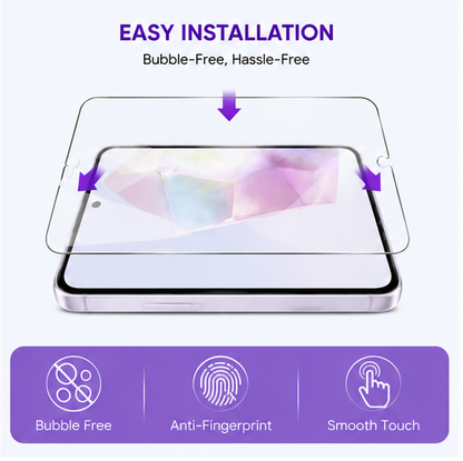 For Samsung Galaxy A36 Glass Screen Protector[2pack]