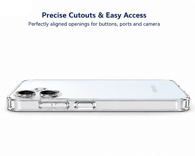 For  Samsung Galaxy A06 Clear Case