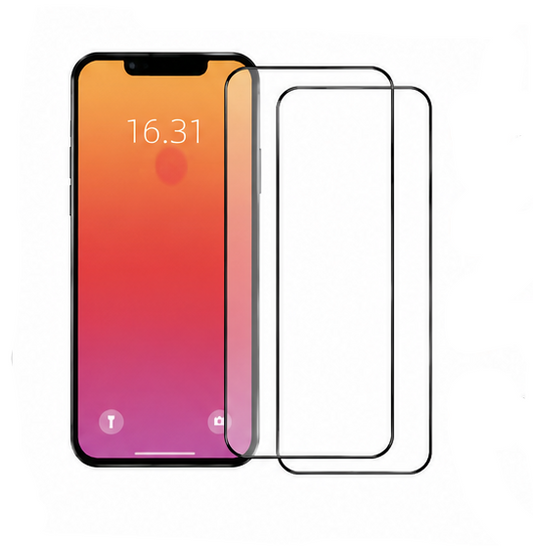 [2 Pack]Full Screen iPhone 16 Tempered Glass Screen Protector