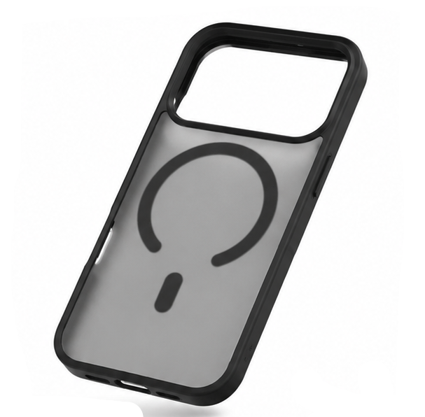 For iPhone 17 Pro Max Magsafe Frosted Matte Case + 2 Pack Tempered Glass Screen Protectors | Shockproof Slim Protective Cover